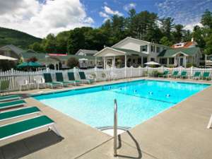 outdoor pool on a nice day